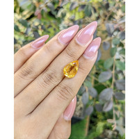 4.56 Ct. Citrine from Ceylon (Sri Lanka) Life Style