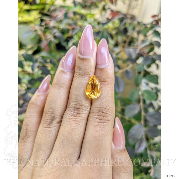 4.56 Ct. Citrine from Ceylon (Sri Lanka)