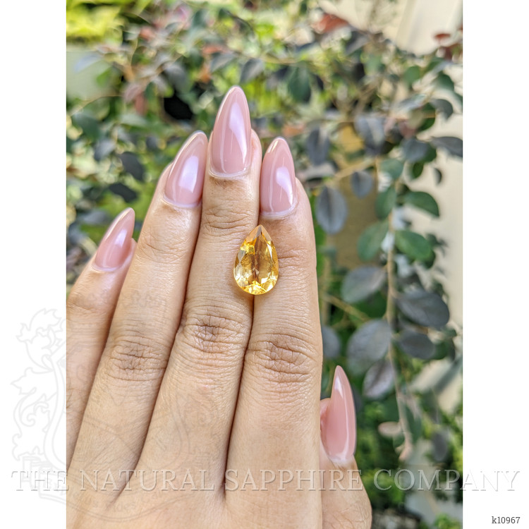 5.00 Ct. Citrine from Ceylon (Sri Lanka)