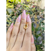 4.64 Ct. Citrine from Ceylon (Sri Lanka) Life Style