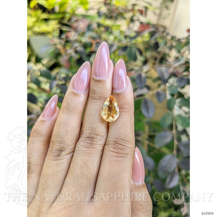4.64 Ct. Citrine from Ceylon (Sri Lanka)