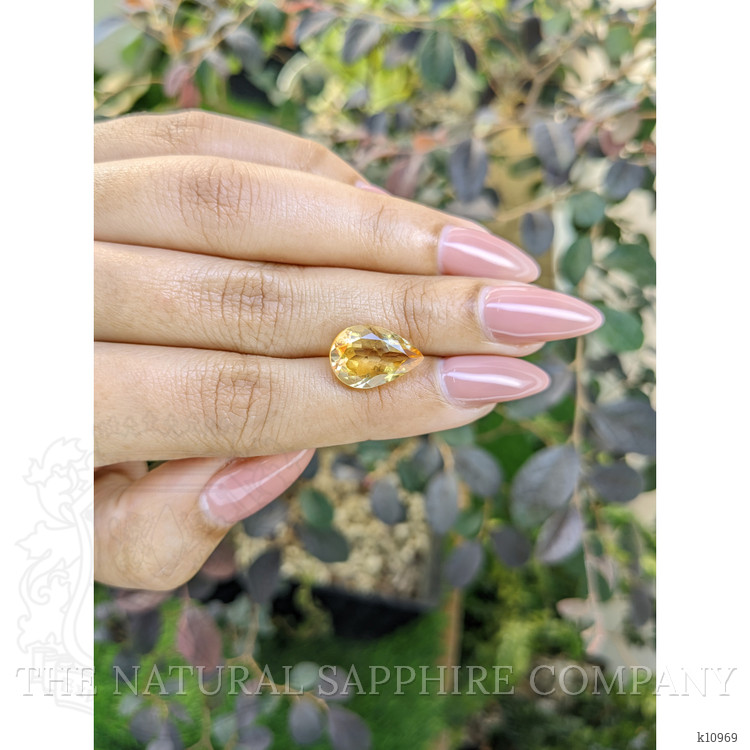 4.64 Ct. Citrine from Ceylon (Sri Lanka)