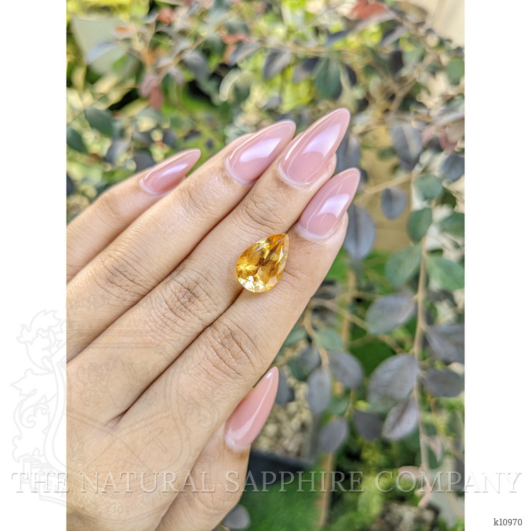 5.12 Ct. Citrine from Ceylon (Sri Lanka)