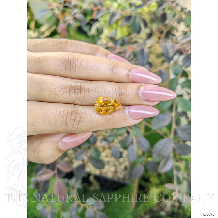 5.12 Ct. Citrine from Ceylon (Sri Lanka)