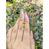 4.49 Ct. Citrine from Ceylon (Sri Lanka) Life Style