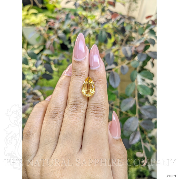 4.49 Ct. Citrine from Ceylon (Sri Lanka)