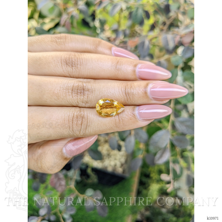 4.49 Ct. Citrine from Ceylon (Sri Lanka)