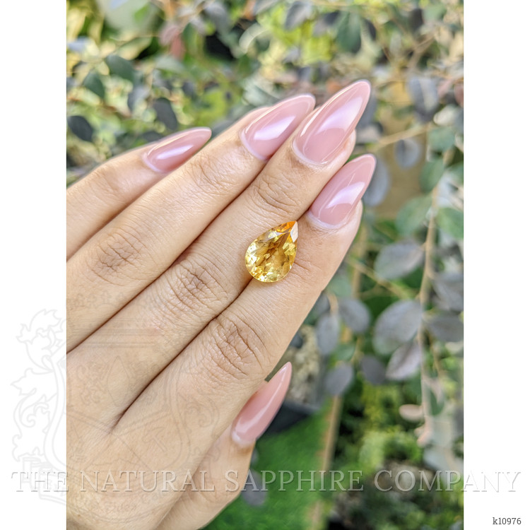 4.19 Ct. Citrine from Ceylon (Sri Lanka)