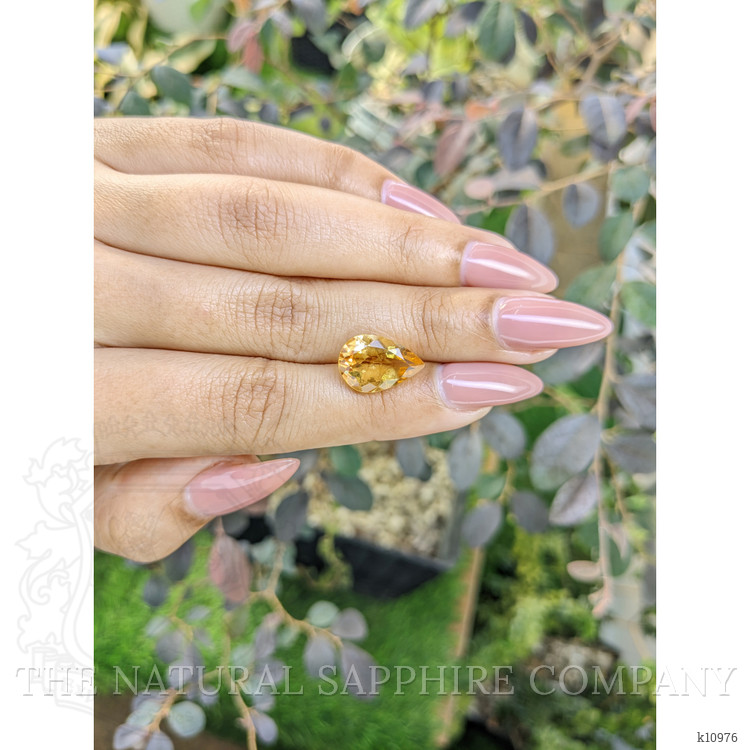 4.19 Ct. Citrine from Ceylon (Sri Lanka)