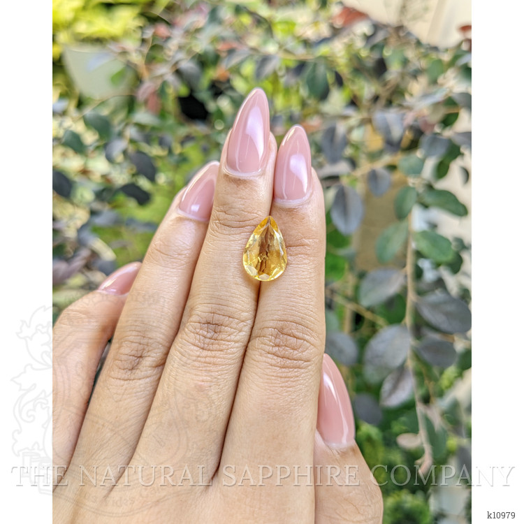 3.62 Ct. Citrine from Ceylon (Sri Lanka)