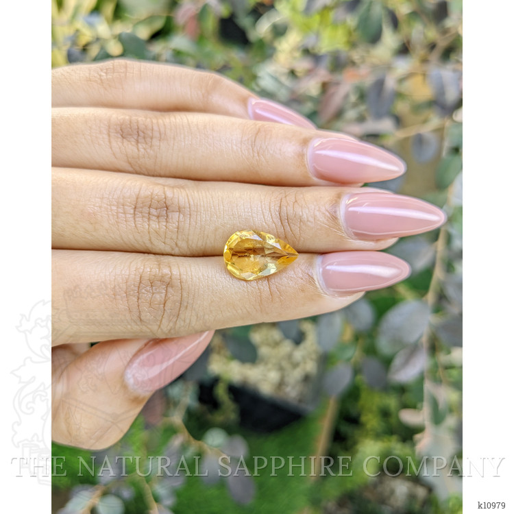 3.62 Ct. Citrine from Ceylon (Sri Lanka)