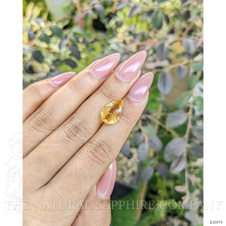 3.62 Ct. Citrine from Ceylon (Sri Lanka)