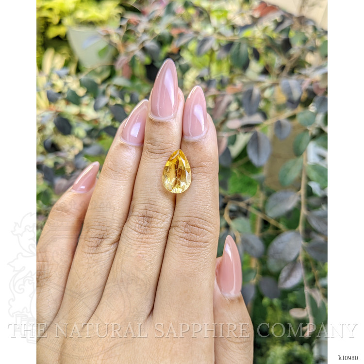 4.17 Ct. Citrine from Ceylon (Sri Lanka)