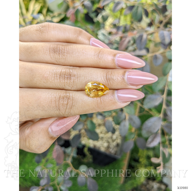 4.17 Ct. Citrine from Ceylon (Sri Lanka)