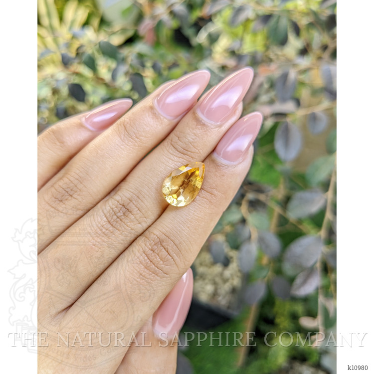 4.17 Ct. Citrine from Ceylon (Sri Lanka)