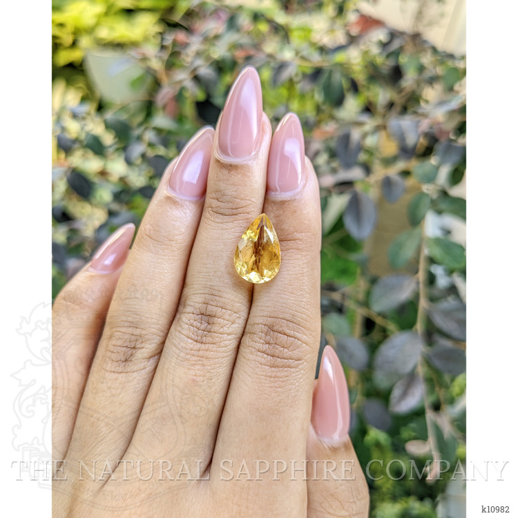 4.41 Ct. Citrine from Ceylon (Sri Lanka)