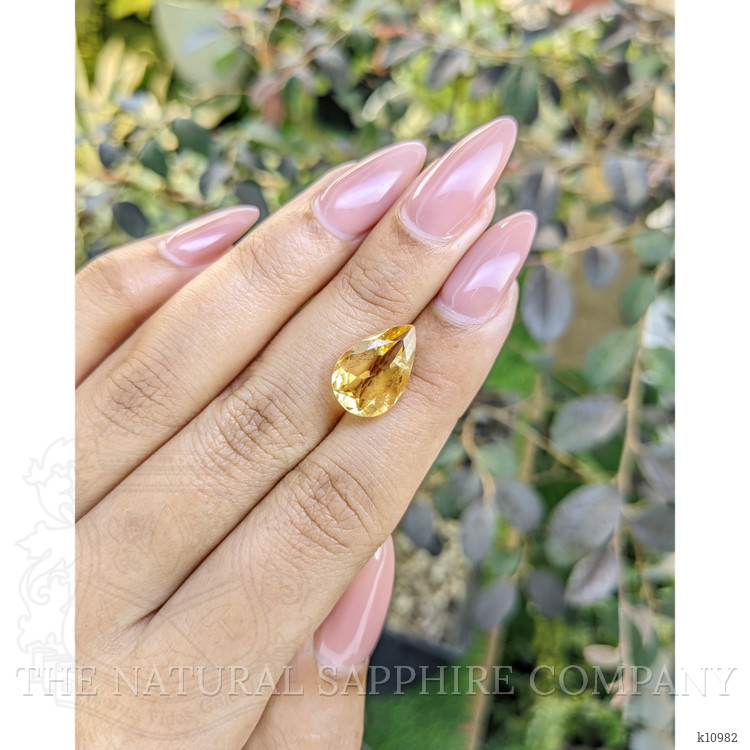 4.41 Ct. Citrine from Ceylon (Sri Lanka)