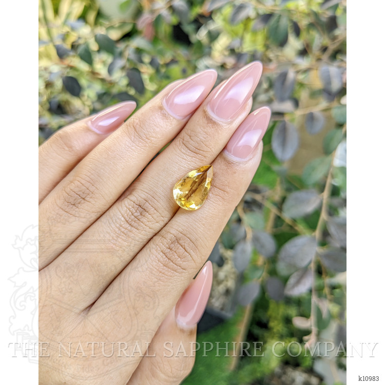 3.95 Ct. Citrine from Ceylon (Sri Lanka)