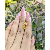 3.86 Ct. Citrine from Ceylon (Sri Lanka) Life Style