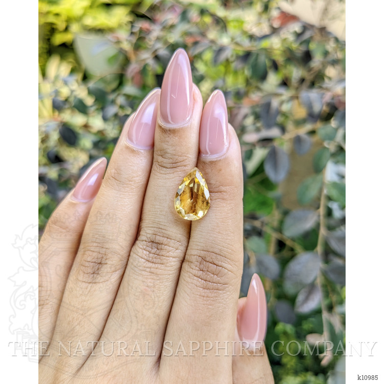 3.86 Ct. Citrine from Ceylon (Sri Lanka)