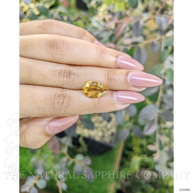 3.86 Ct. Citrine from Ceylon (Sri Lanka)