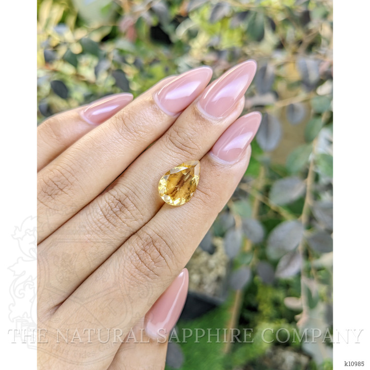 3.86 Ct. Citrine from Ceylon (Sri Lanka)