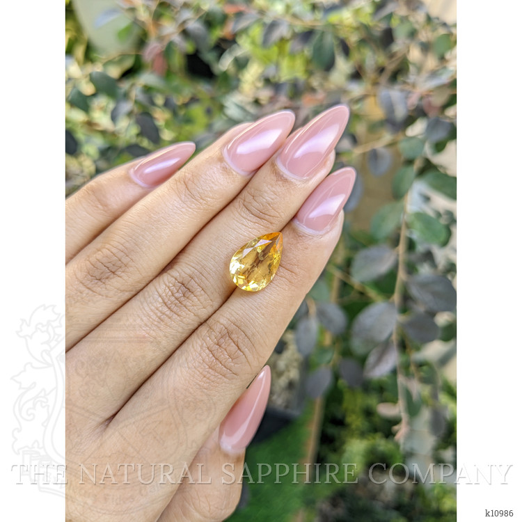 4.61 Ct. Citrine from Ceylon (Sri Lanka)