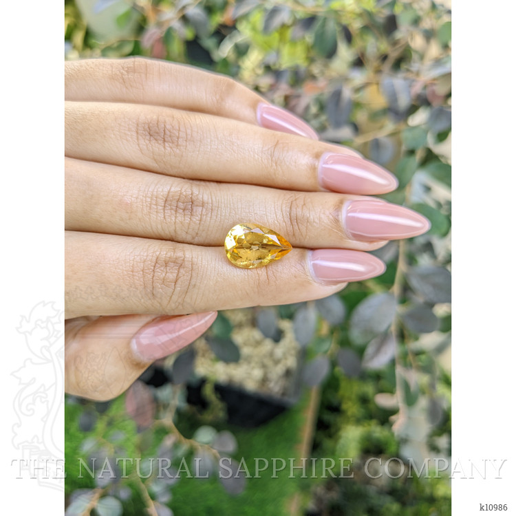 4.61 Ct. Citrine from Ceylon (Sri Lanka)