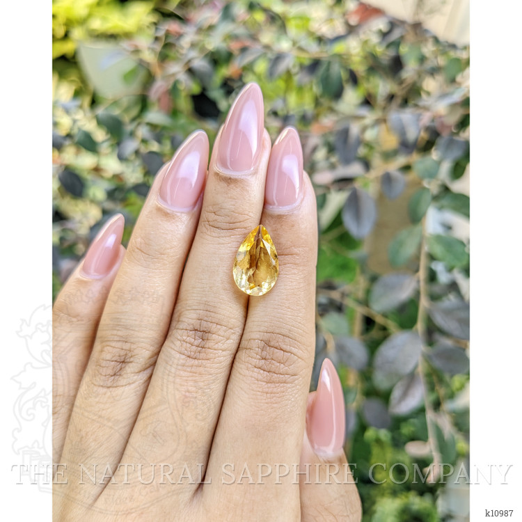 4.08 Ct. Citrine from Ceylon (Sri Lanka)