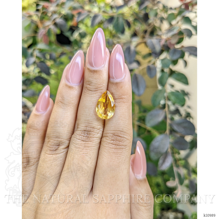4.42 Ct. Citrine from Ceylon (Sri Lanka)