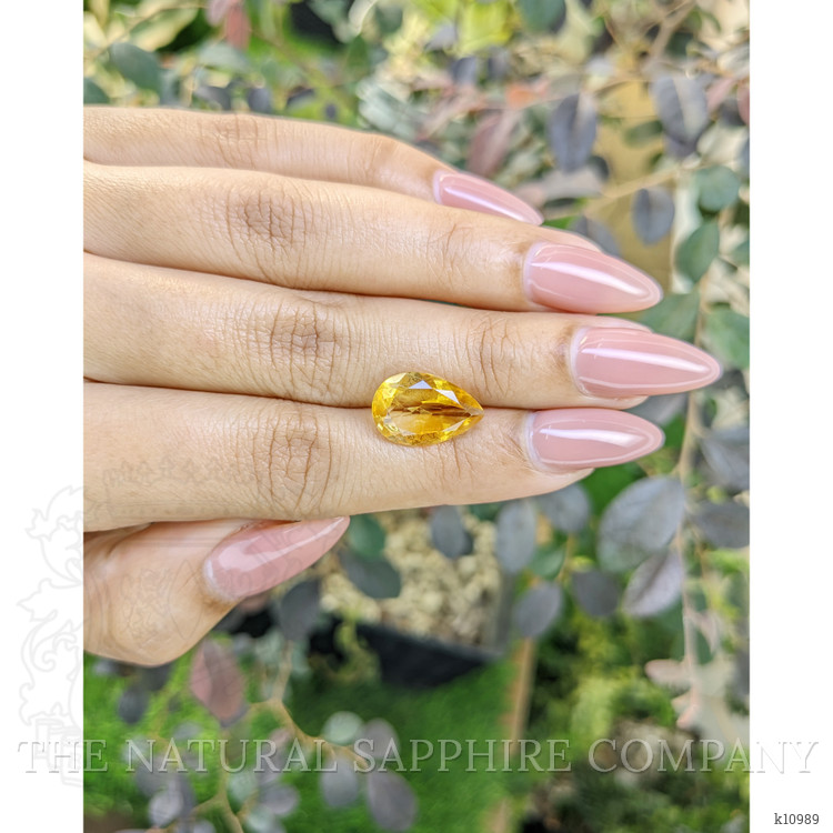 4.42 Ct. Citrine from Ceylon (Sri Lanka)