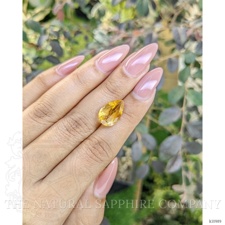 4.42 Ct. Citrine from Ceylon (Sri Lanka)