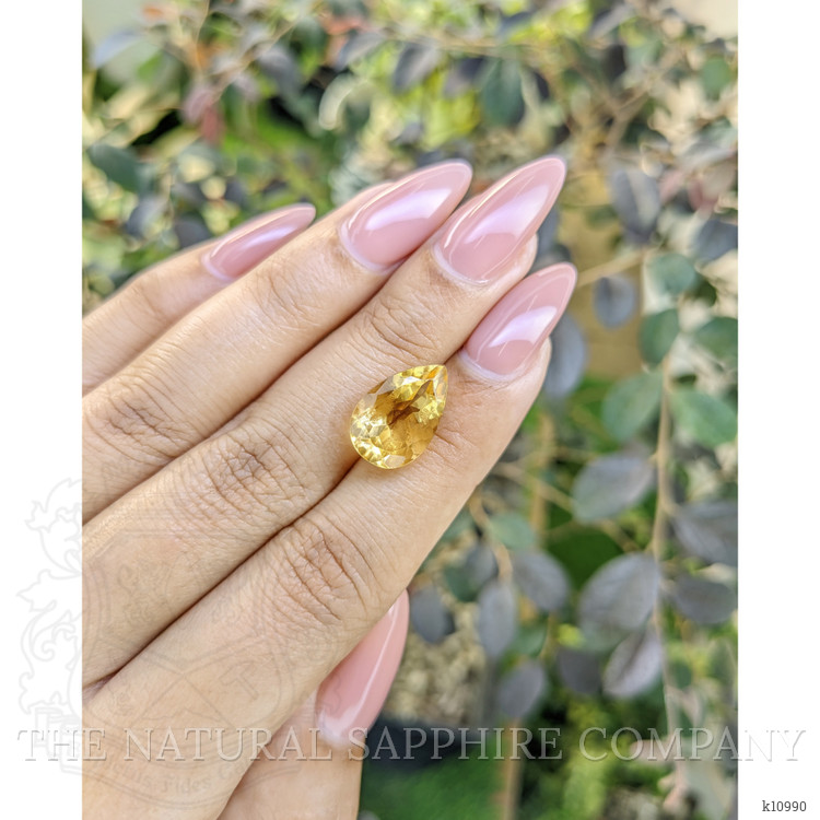 6.11 Ct. Citrine from Ceylon (Sri Lanka)