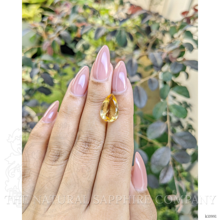 4.38 Ct. Citrine from Burma (Myanmar)