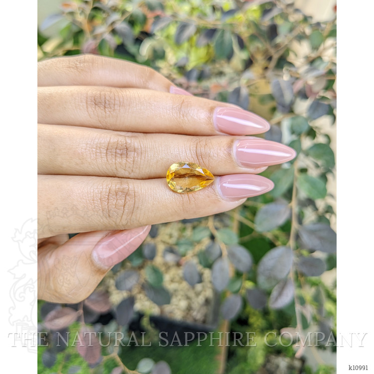 4.38 Ct. Citrine from Burma (Myanmar)