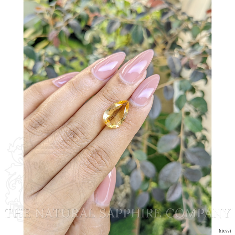 4.38 Ct. Citrine from Burma (Myanmar)