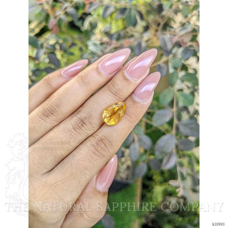 4.41 Ct. Citrine from Burma (Myanmar)