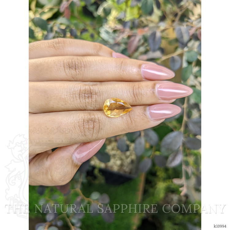 3.47 Ct. Citrine from Burma (Myanmar)