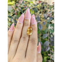 4.56 Ct. Citrine from Burma (Myanmar) Life Style