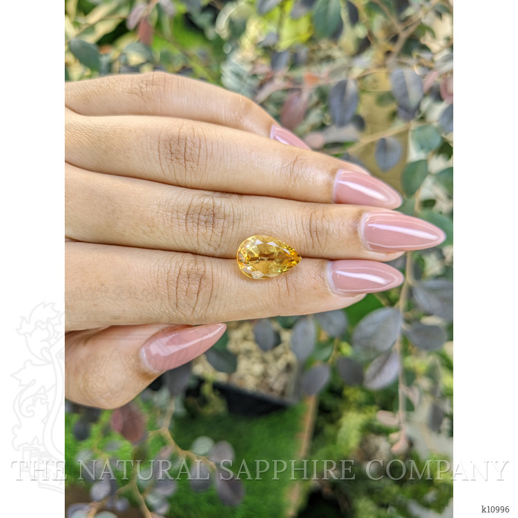 5.35 Ct. Citrine from Burma (Myanmar)