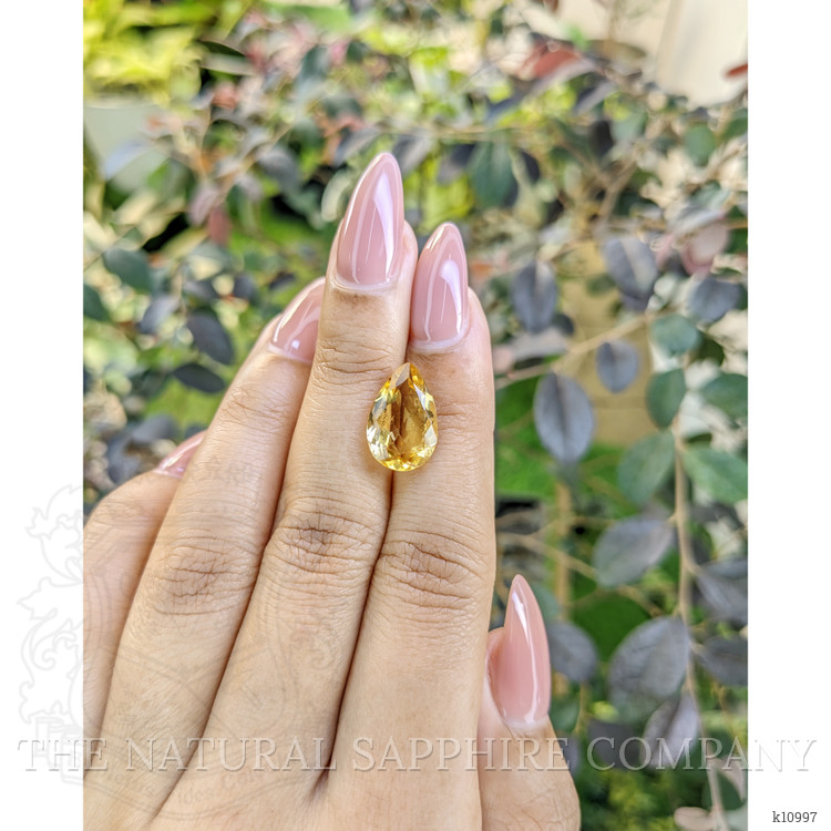 4.68 Ct. Citrine from Burma (Myanmar)