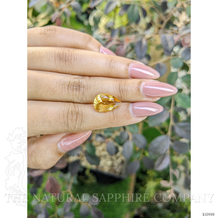 4.94 Ct. Citrine from Burma (Myanmar)