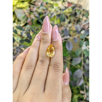 4.88 Ct. Citrine from Burma (Myanmar) Life Style