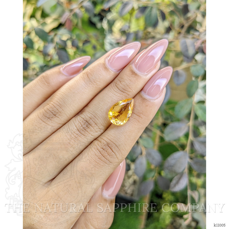 4.28 Ct. Citrine from Burma (Myanmar)