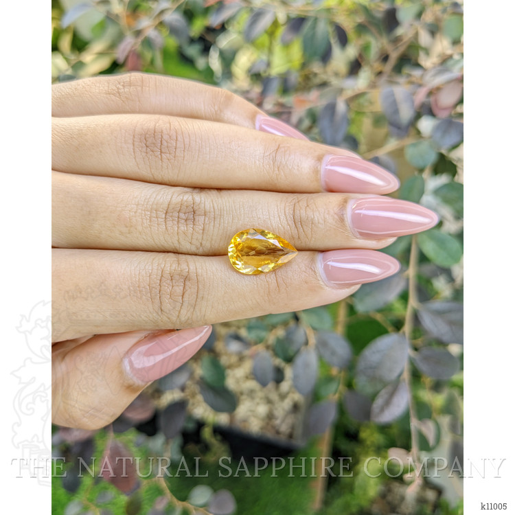 4.28 Ct. Citrine from Burma (Myanmar)