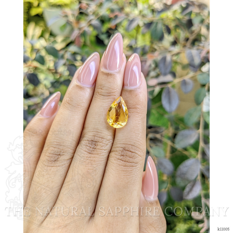 4.28 Ct. Citrine from Burma (Myanmar)