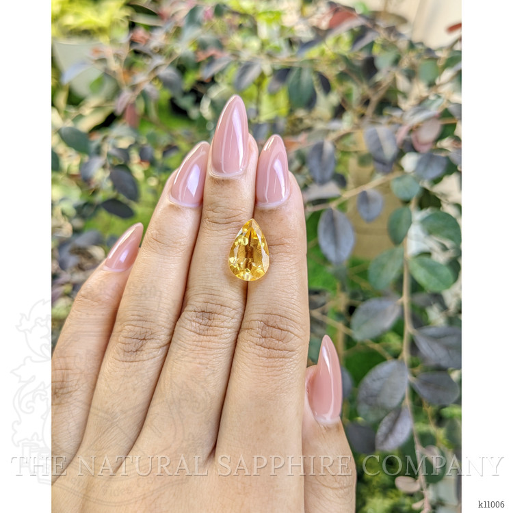 4.89 Ct. Citrine from Burma (Myanmar)