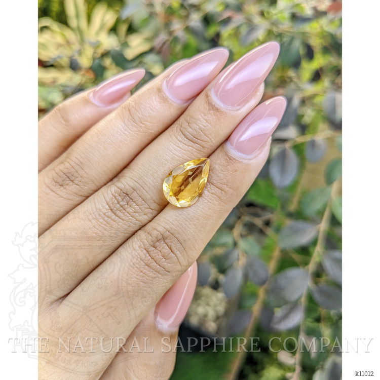 3.86 Ct. Citrine from Burma (Myanmar)