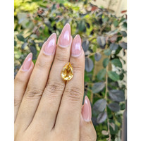 4.65 Ct. Citrine from Burma (Myanmar) Life Style