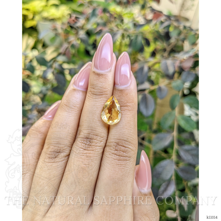 3.83 Ct. Citrine from Burma (Myanmar)